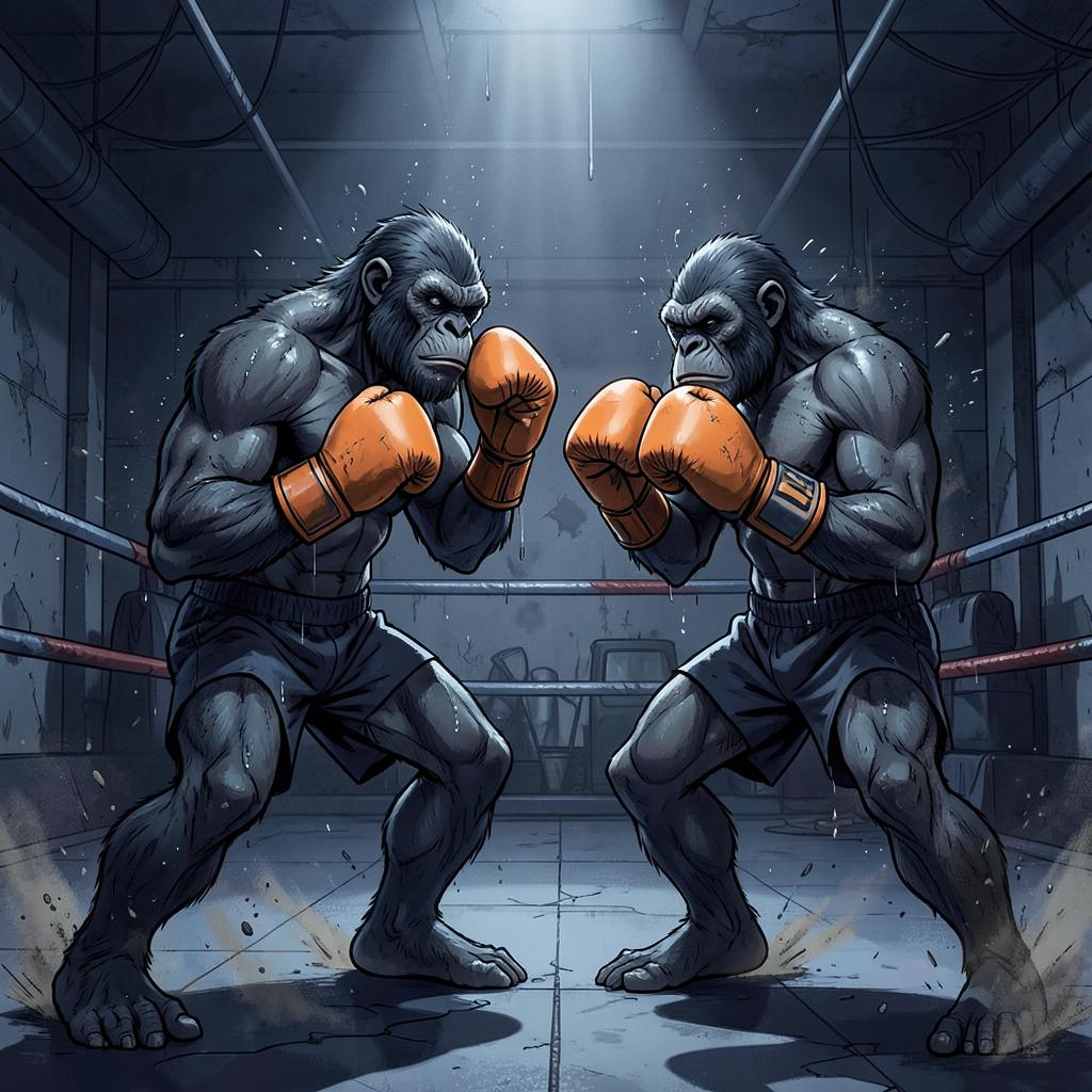 Shadow Apes fighter concept art